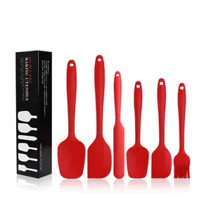 6-Piece High-Temperature Baking Tool Set — Silicone Kitchen Utensils (5 Colors)