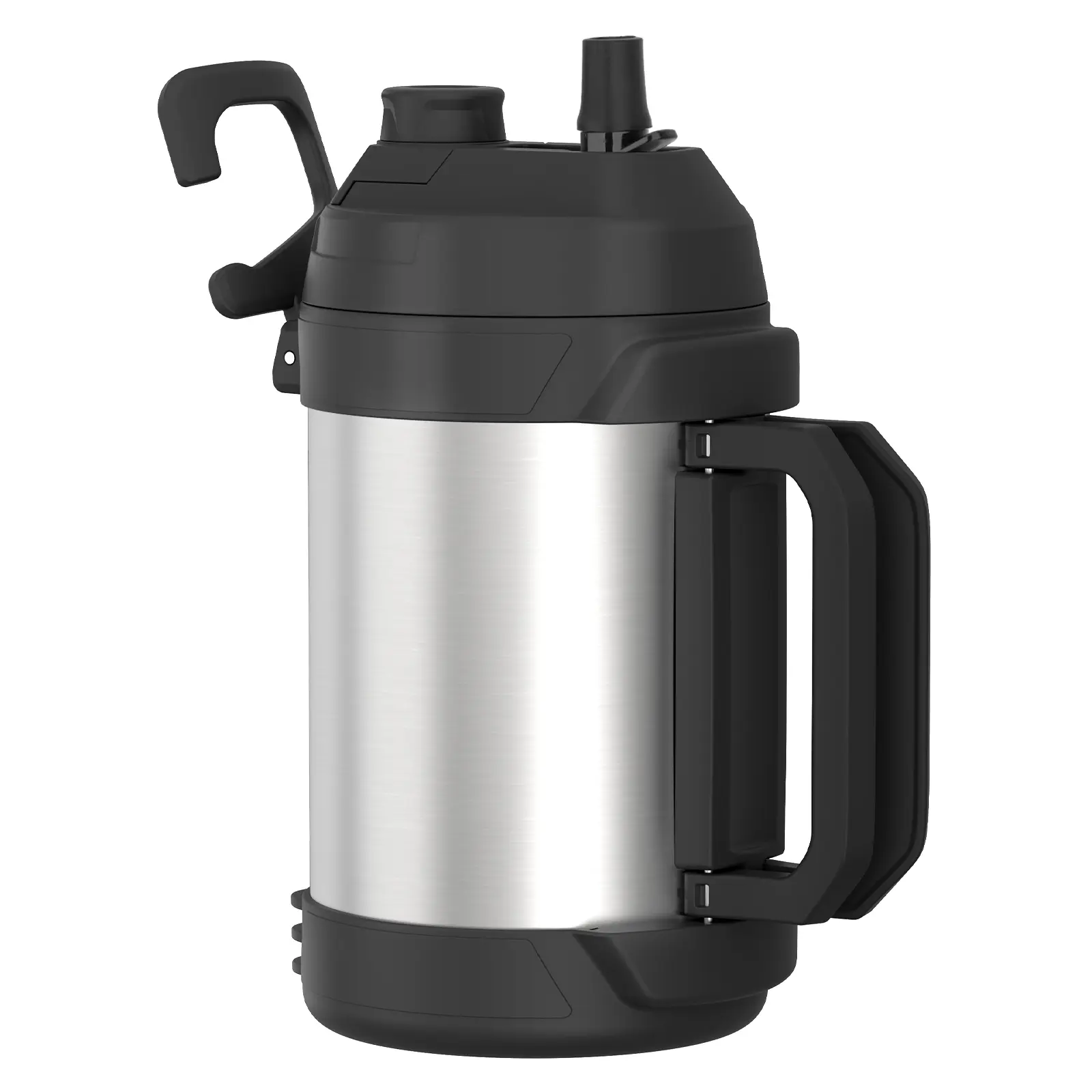 【Hydraful 】Gallon Jug, 128 oz Large Insulated Stainless Steel Sports Water Jug, Large Triple Wall Vacuum Insulation Water Bottle-Keeps Cold up to 48 Hrs-Sweat Proof,for Gym, Hiking & Camping, Flasks, Mug, Anti-Scalding, Outdoor