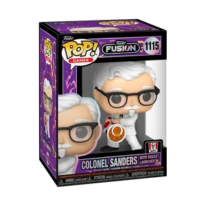 Funko Pop! KFC - Colonel Sanders with Nugget Launcher (Funko Fusion) (Common) #1115 Collectible Pop Vinyl Figure