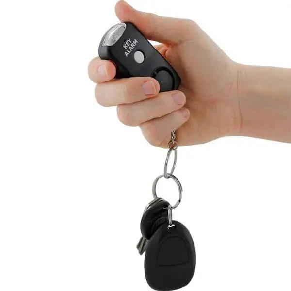 Streetwise Personal Safety Alarm - Compact EDC Gear for Self Defense, 130dB Alert and LED Keychain Flashlight, Everyday Carry