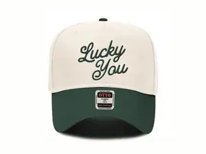 Lucky Hat for St. Patrick’s Day Hat Embroidered St. Patrick's Day Gift Unisex Hat for St. Pattys Day Luck Hat, Gift Idea For Him Her, Trendy Hats