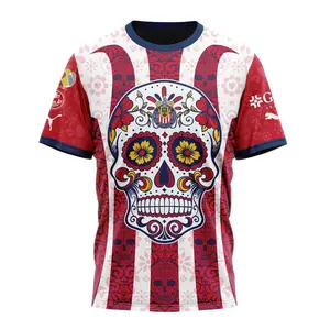 LIGA MX Chivas Guadalajara 2023 – 2024 Home Dia De Muertos Design