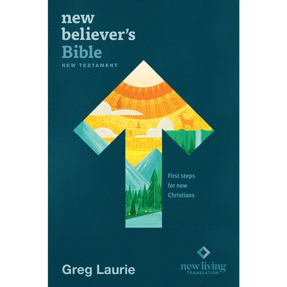 USED Book - New Believer's Bible New Testament NLT (Softcover): First Steps for New Christians by New Living Translation (Paperback) - english