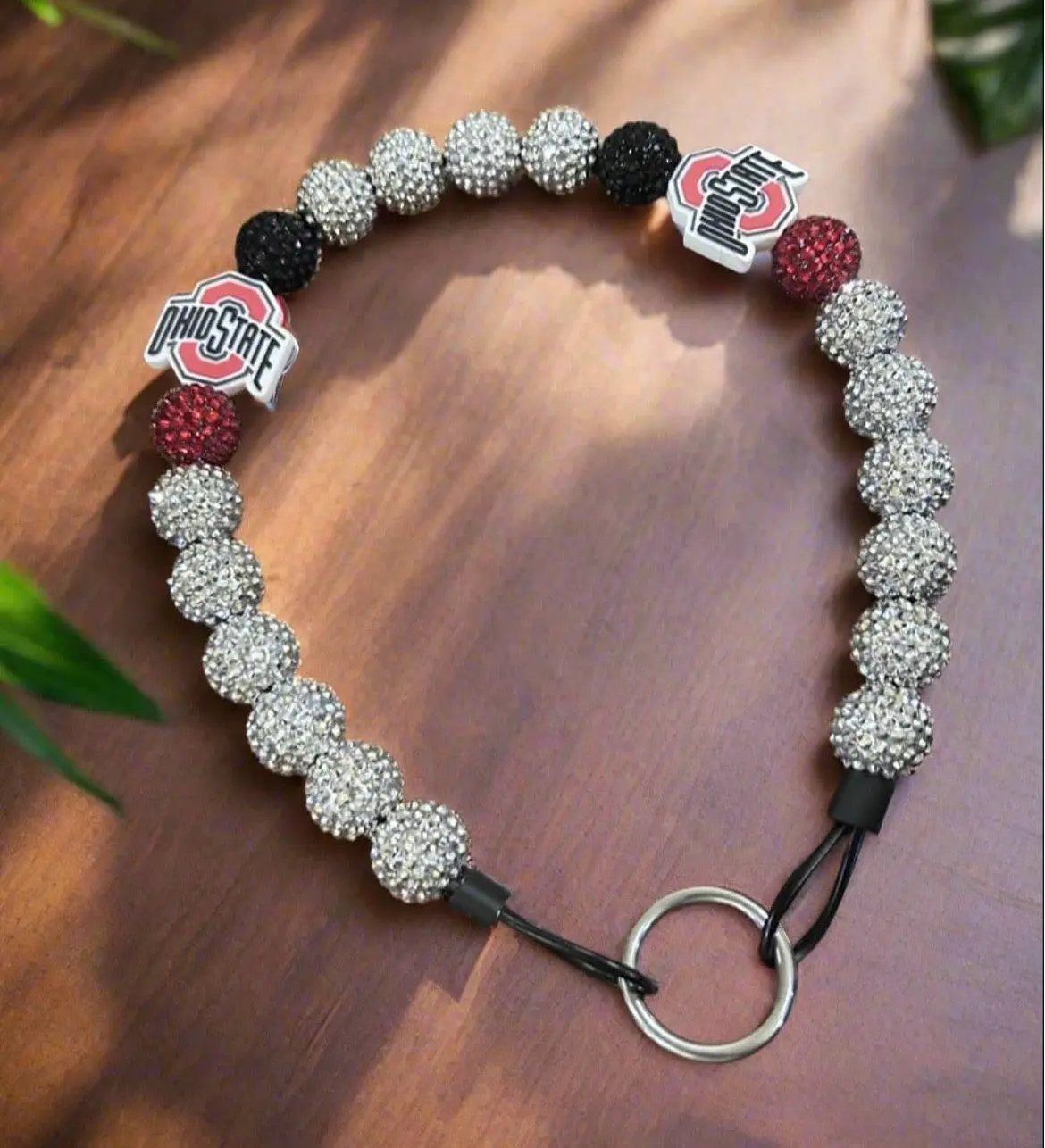 Ohio Custom Beaded Dog Collar
