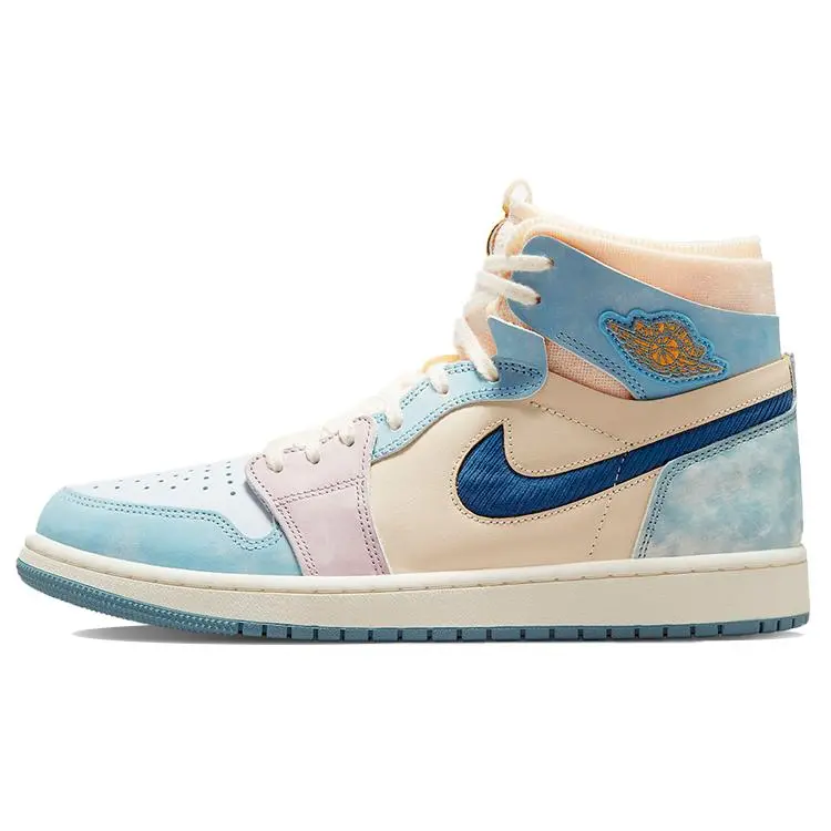Jordan Air 1 Zoom Comfort Celestine Blue' Retro High Top Basketball Shoes Men's DQ5091-041