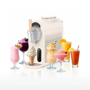 Whynter ICS-167-GW 7-in-1 Soft Serve Ice Cream & Slushy Maker | 1.6 Qt Built-in Compressor, 5 Firmness Levels, Touch Control