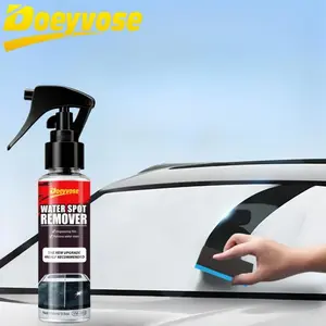 Doeyvose Water Stain Remover Spray, Shine Degreaser for Shower Doors, Mirrors, Windows, Windshields and Kitchen Cabinets, Bathroom Cleaner with Bold Packaging Design