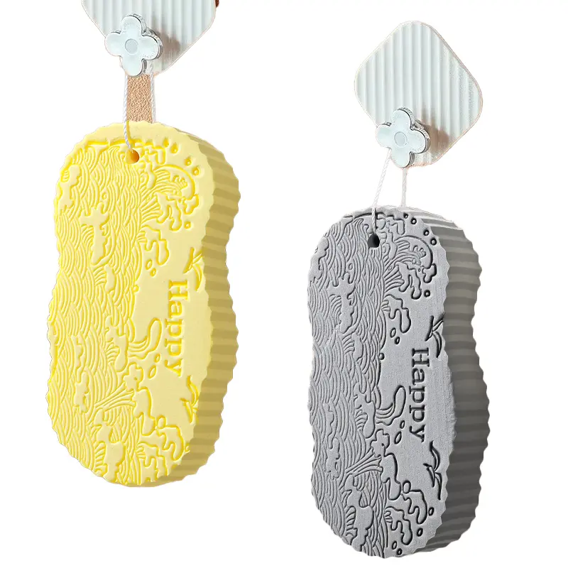 2-piece Magic Exfoliating Bath Sponge, 3D Upgraded Super Soft Exfoliating Bath Sponge, Bathing Essential, Suitable for Babies, Reusable, Alternative to Exfoliating Gloves, Random Colors and Patterns Double Care Skin Care#SummerWins #DealsForYouDays