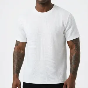 TJL Oversized White T-Shirt - Casual Fit Soft Breathable Fabric for Everyday Wear & Layering Crewneck Stylish