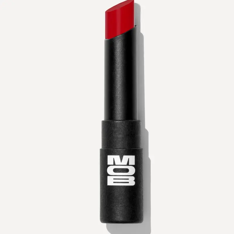MOB Beauty Soft Matte Lipstick, Blurring Velvety Finish, One-Swipe High Pigment, Non-Drying Vegan Silicone-Free Formula