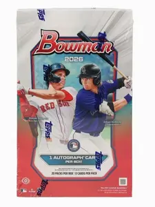 2 (TWO) packs of 2026 Bowman Baseball Hobby
