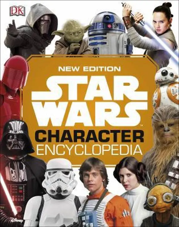 USED Book - Star Wars Character Encyclopedia, New Edition by DK (Hardcover) - english