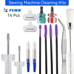 14-Piece Sewing Machine Cleaning Tool Set, Suitable for Cleaning All Sewing Machines