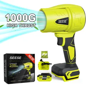 【DealsForYouDays】SEESE Turbo Jet Leaf Blower, Violent Fan,Car Drying After Wash,Handheld Snow Blower,Cordless Turbo Power Air Duster,Good Choice For Gifts,Home Improve,Garden Maint