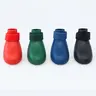 Dog Silicone Rubber Rain Boots - Small & Large Fit, Does Not Fall Off, Rainproof, Full Foot Cover Mud Shields, Winter Pet Paw Protectors, Cute Multi-Size Shoes (Teddy Compatible)