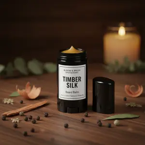 Timber Silk Beard Balm | 100% Natural | Sensory-Friendly Botanical Formula