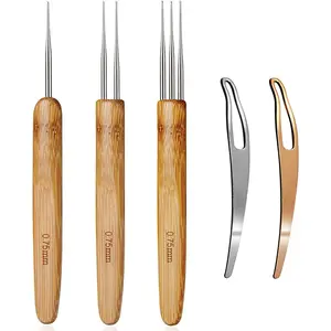 Dreadlock Crochet Hook for Hair, Loc  for Dreads, Dreadlocks Crochet , Interlocking Tool for locs, Braid Craft(0.75mm)