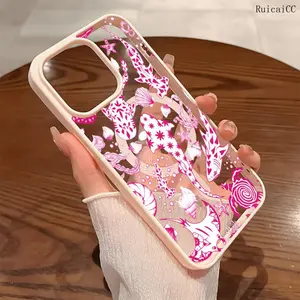 Premium Magnetic Phone Cases for iPhone11/12/13/14/15/16//17/Air/promax/Plus Marine Life Pink Whale Shark y2k cased MagSafe Ready, Anti-Fall, Springtok and Ultra-Thin Design |   Perfect for Everyday Use Protector Screen Protector Aesthetic Resistance