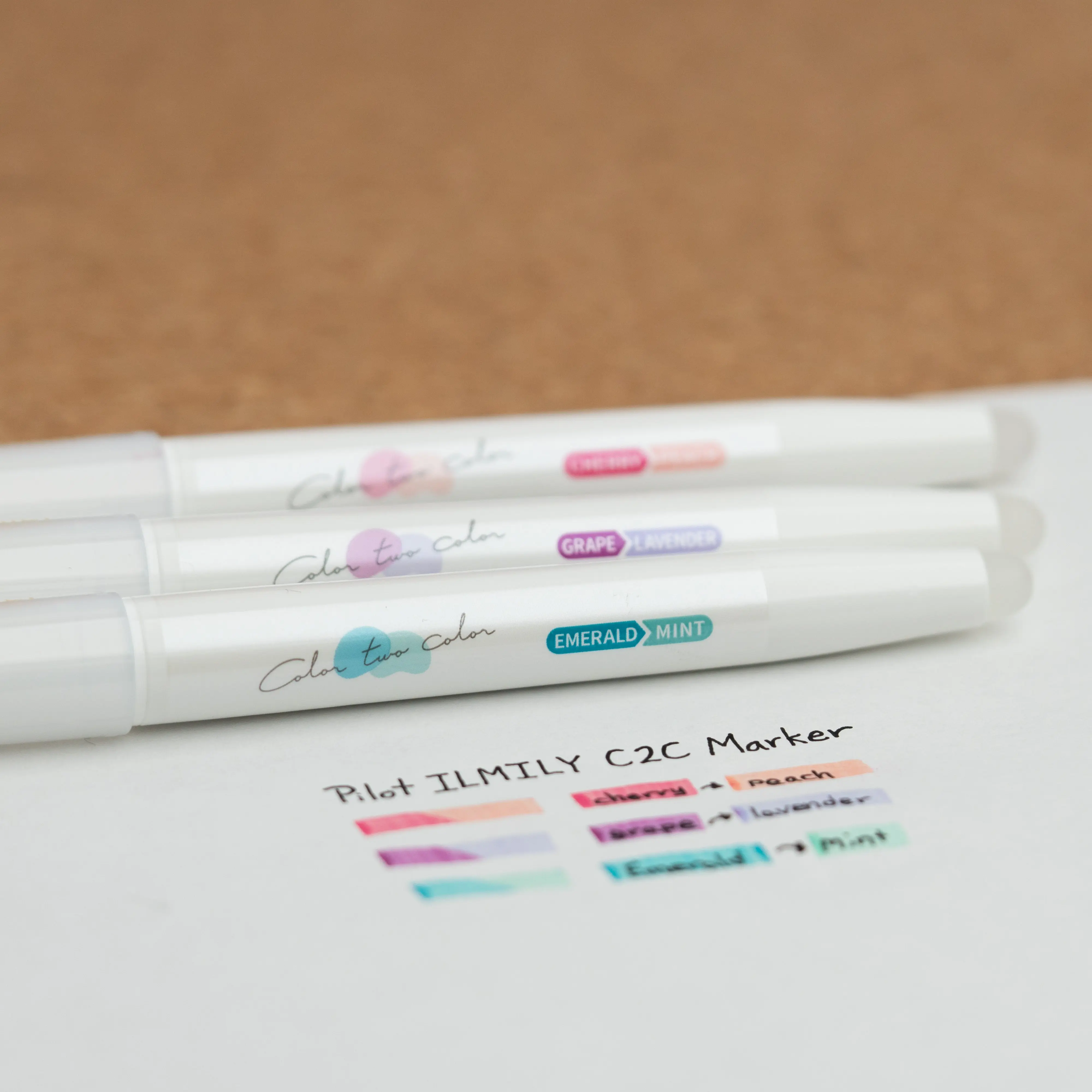 Pilot ILMILY Color Two Color Markers