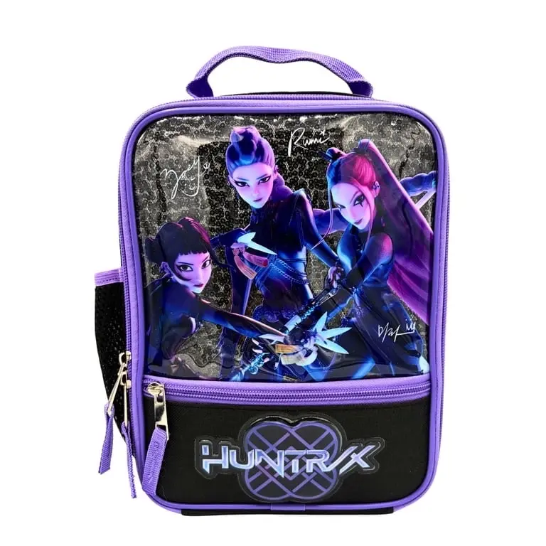 KPOP Demon Hunters Huntrix Reusable Insulated Lunch Kit