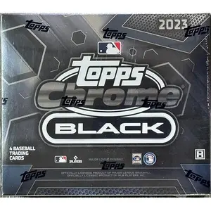 2023 Topps Chrome Black Baseball Hobby Box