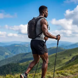 Running Hydration Vest Backpack, Lightweight Insulated Pack with 1.5L Water Bladder Bag, Ergonomic Design for Hiking Trail Running Cycling Race Marathon, Men Women - Activewear Jogging Equipment