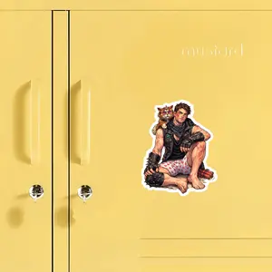 Dungeon Crawler Carl Fridge Magnet, Chaotic Humor Fantasy Decor, LitRPG Fan Gift for Book Lovers
