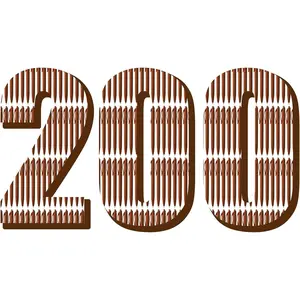 200 Pack No Bleed Brown Barrel Click Pens, Wholesale Retractable Ballpoint Pens, Medium Point, Smooth Ink, 1.0MM Black Ink