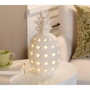 Mrs. H by Dee Hilfiger Ceramic Illuminated Pineapple