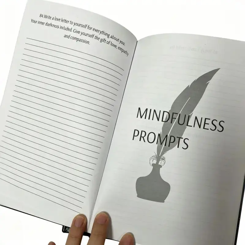 Daily Self Growth Journal - Gratitude, Goal Setting Notebook for Motivation, Mental Wellness (Office Stationery)