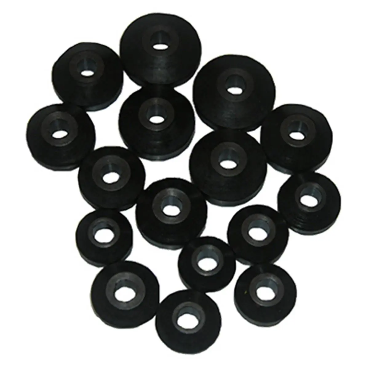 212 MAIN Beveled Type Small Faucet Washer, Pack of 6, Kitchen Appliance Replacement Part for Household Use