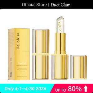 [HelloKiss] Hydrating pH Color Changing Lipstick | Transferproof & Long Lasting Tinted Lip Balm. Temperature-Sensitive Plumping Lip Gloss for Daily Moisture. Glossy Luxury Cosmetic for a Custom, Natural Lip Stain Look Mother's Day Gift