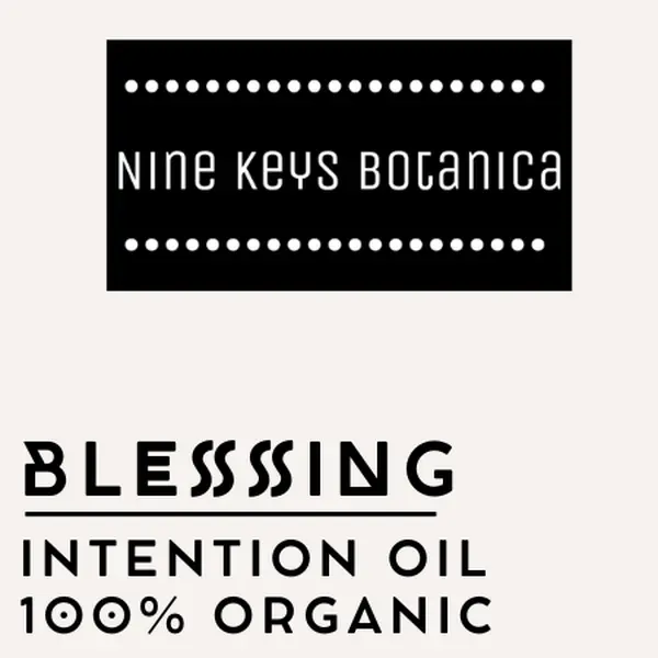 Blessing Oil- Organic, Nine Keys Botanica