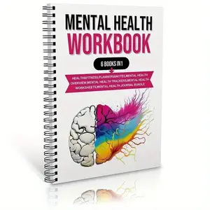 Mental Health Workbook, 1 Count Colorful Mindfulness Workbook, Managing Depression in Relationships, Addiction Recovery Strategies, Planners