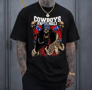Pantera Cowboys From Hell Band T-Shirt Menswear Top Heavy Cotton Unisex Oversize Groove Metal Thrash Metal Heavy Metal Rock Band Vintage 90s Graphic Streetwear Tour Style Cotton Tee for Men and Women Fans