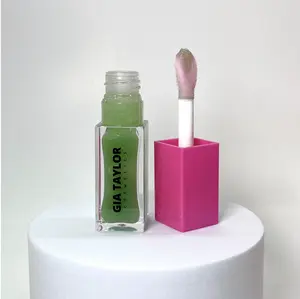 Chameleon Color Changing lipgloss and lip stain! top seller vegan and cruelty free non sticky and moisturizing lipgloss and pink lip stain Long-lasting