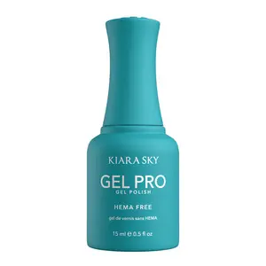 Kiara Sky Gel Pro - In My Teals HEMA-Free + TPO Free Nail Gel Polish | Intense Pigmentation, Long-Lasting Wear | Finish: Cream 15ml