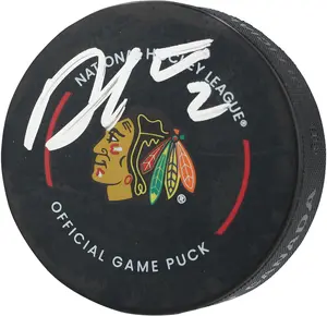 Duncan Keith Chicago Blackhawks Autographed Official Game Puck - Fanatics Authentic Certified