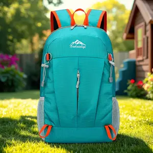 2026 New Gift Foldable Hiking Bag Nylon Backpack Men And Women Backpack Student Schoolbag Mountaineering Bag Camping Small Bag Lightweight Backpack Hiking Trekking Rucksack