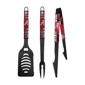 Siskiyou Sports College Color on Black BBQ Set- 3pc