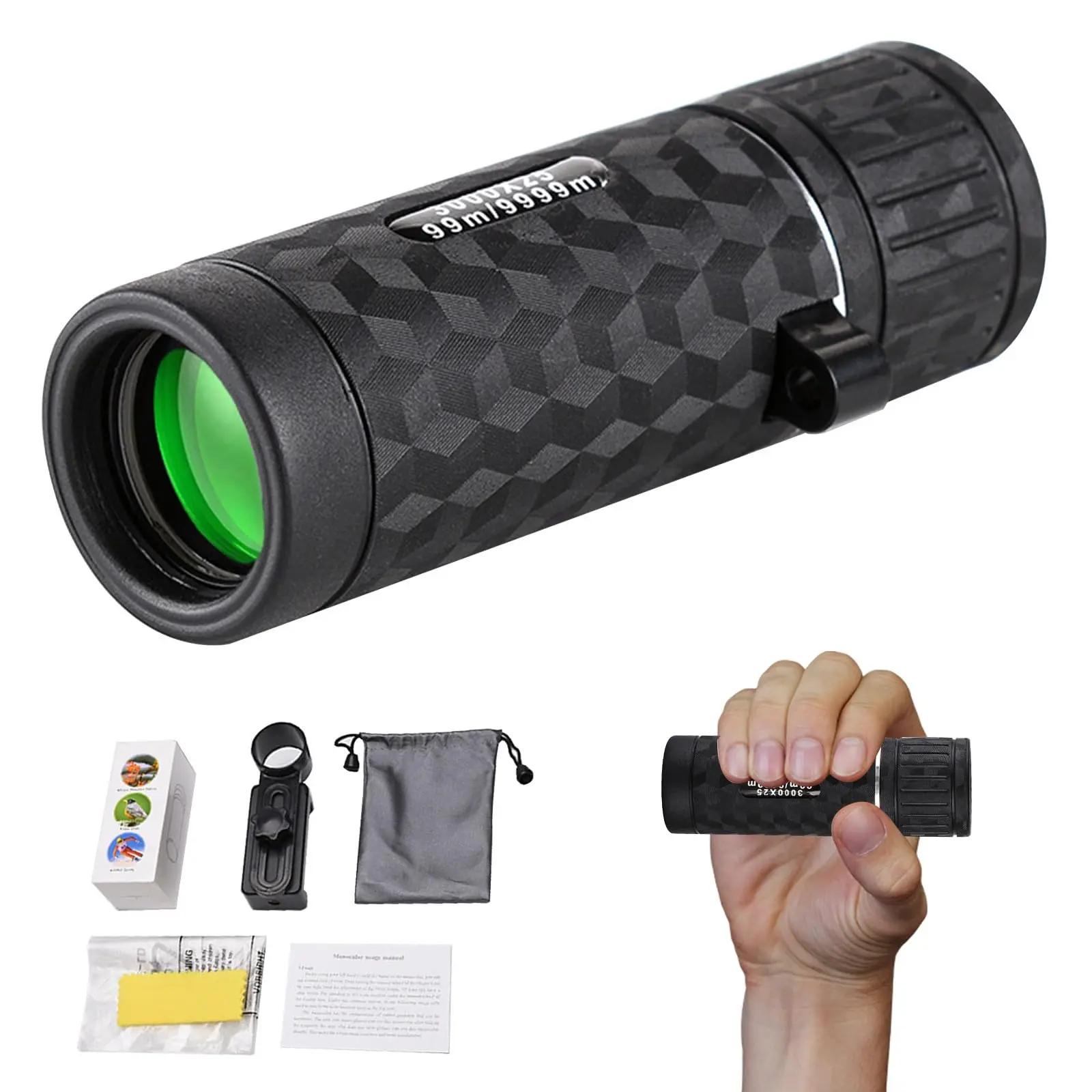 Today's Deal: 30x50 Night Vision Monocular Telescope for Adults – High-Powered HD Optics with Smartphone Adapter & Tripod