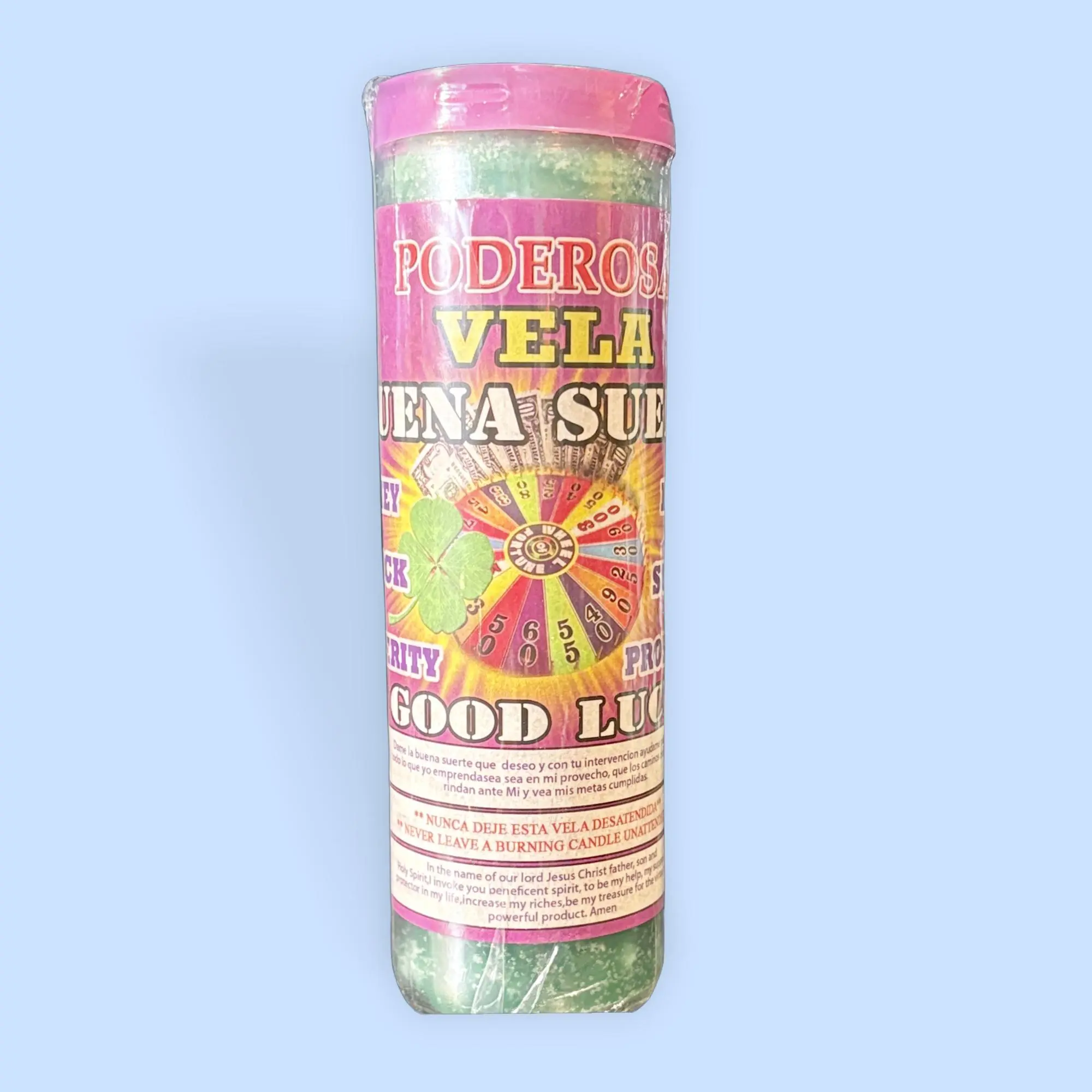 Candle Good Luck Buena Suerte scented