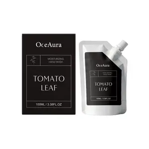 Tomato Leaf Moisturizing Hand Soap, Refreshing Scent, Easy Rinse, Gentle and Nourishing, Cleanses Hands Softly, Skin-Friendly Formula