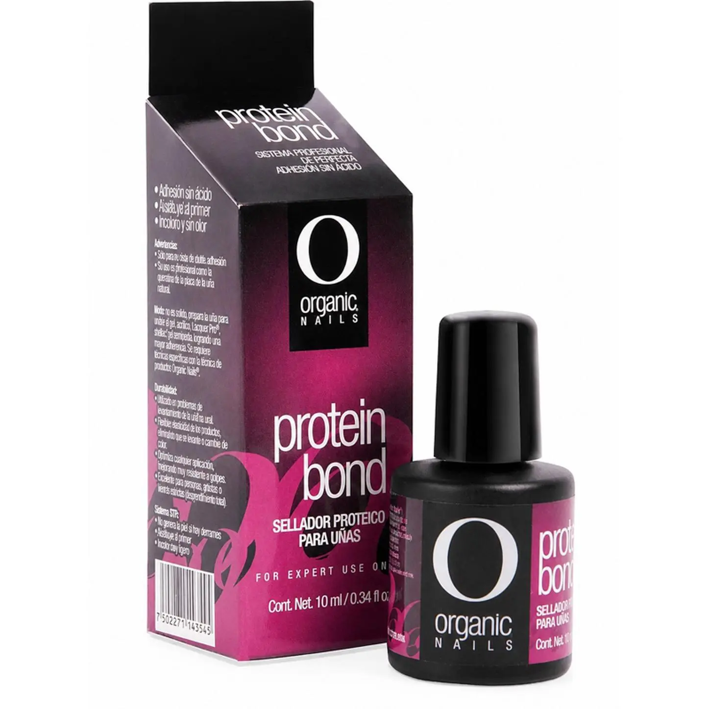 Organic Nails Protein Bond 10ml - Expert Use for Professional Application