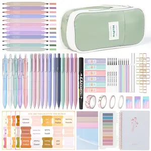 Nicpro 76PCS Bible Study Supplies, Cute Bible Journaling Kit, Bible Study Kit for Women, Aesthetic Book Annotation Kit, Christian Gifts for Women, Bible Study Tools, Bible Accessories Set(Green)