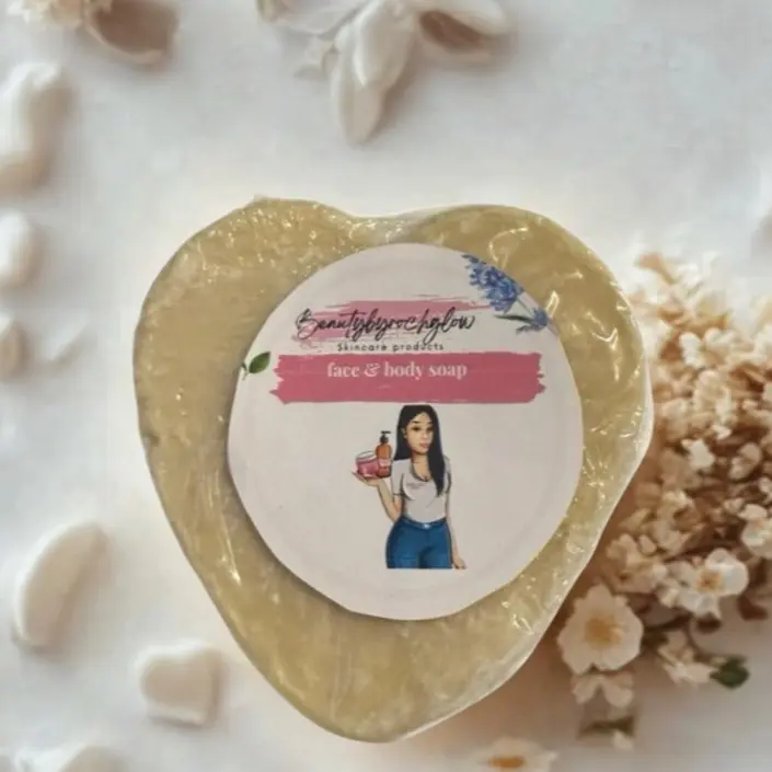 Beautybyrochglow face and body soap