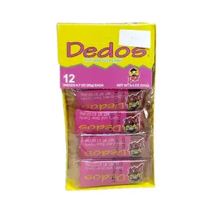 Indy Dedos Spicy and Tamarindo Chewy Mexican Candy (12 Count) Mexican candy Dulces Mexicanos