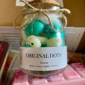 Sweetluxe Wax Melt Jars 35 Count Original Dots Scented Freshener Aroma Candle highly Handamde Decor Fragrance