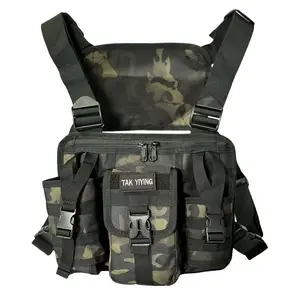 Tactical Running Vest Pack, Multi-Functional Shoulder Bag, Photographer Equipment Storage Chest Bag, Durable Outdoor Hiking Sports Gear, Hiking Camping Backpack, Multi Purpose Rucksack