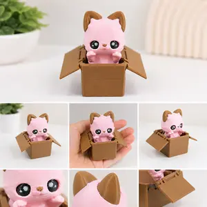 3D Printed Surprise Kitty in Box